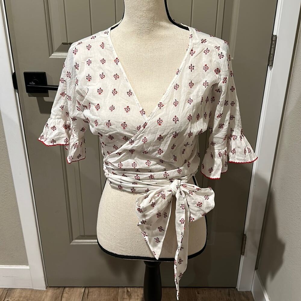 Tularosa Capri Wrap Top sz XS
